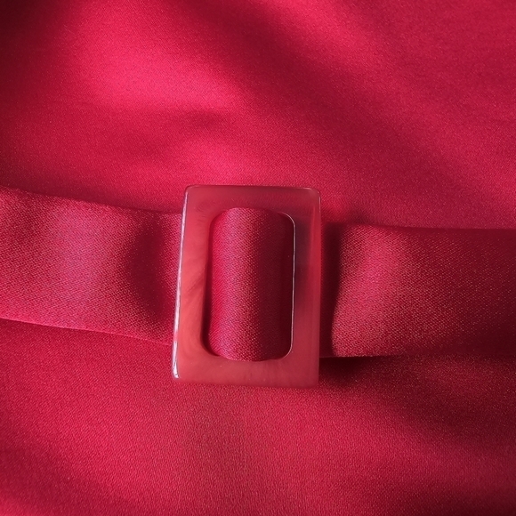 Isabel Ardee Vintage Classic Red Dress, Made in USA, Size Medium - Picture 5 of 11